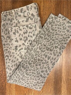 Leopard Print Jeans